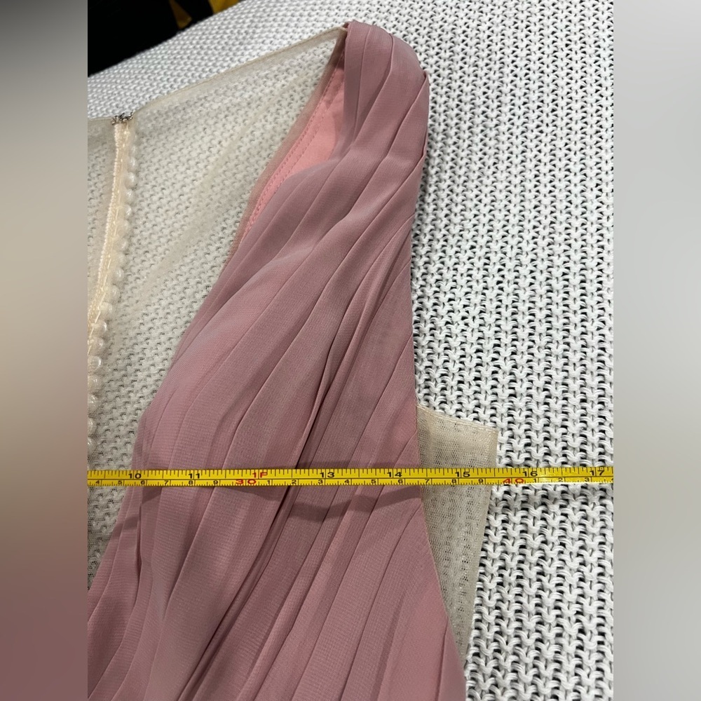 Elegant Mauve Sleeveless Maxi Dress - Picture 12 of 16